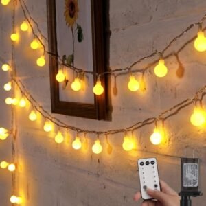 The MiniGlobe 33' | Remote Control Fairy Light Set