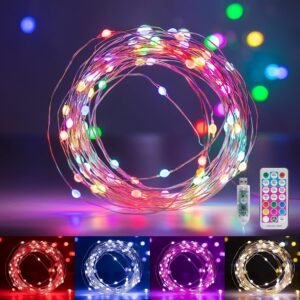 The DreamWeave 33' | USB Color-Changing Fairy Lights
